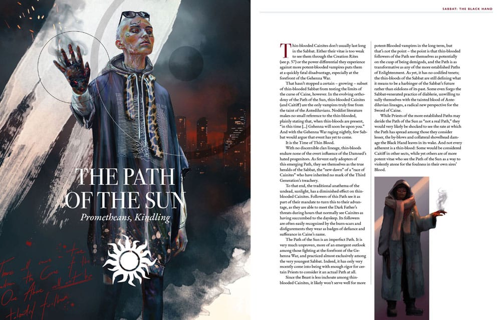 Vampire: The Masquerade 5th Edition RPG Buch Sabbat: The Black Hand Sourcebook *Englische Version* Image 6