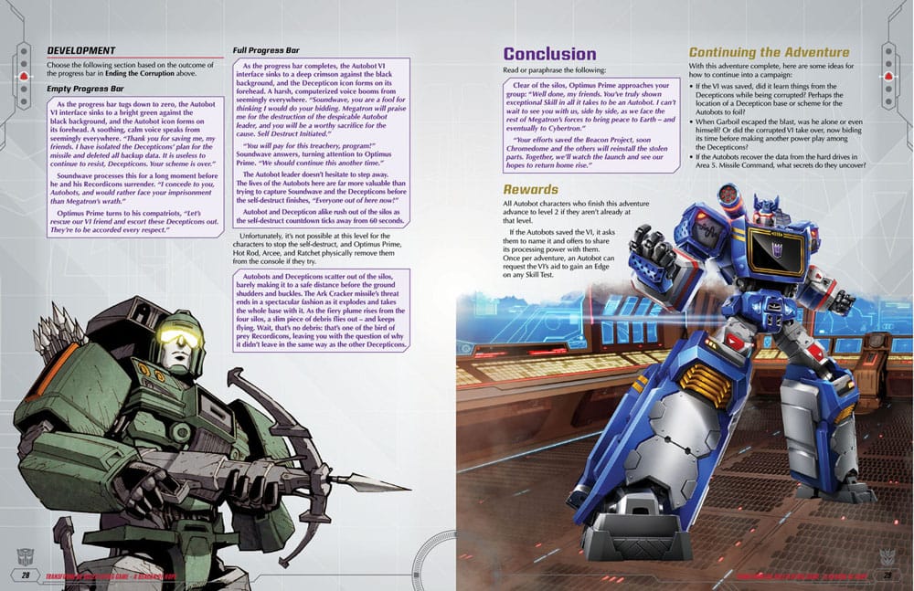 Transformers RPG A Beacon of Hope Adventure & GM Screen *Englische Version* Image 4