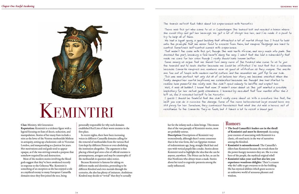 Vampire: The Masquerade 5th Edition RPG Buch Gehenna War Sourcebook *Englische Version* Image 10