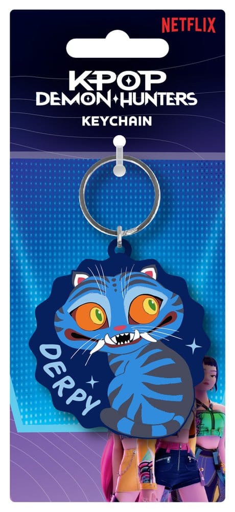 KPop Demon Hunters PVC Schlüsselanhänger Derpy Tiger Image