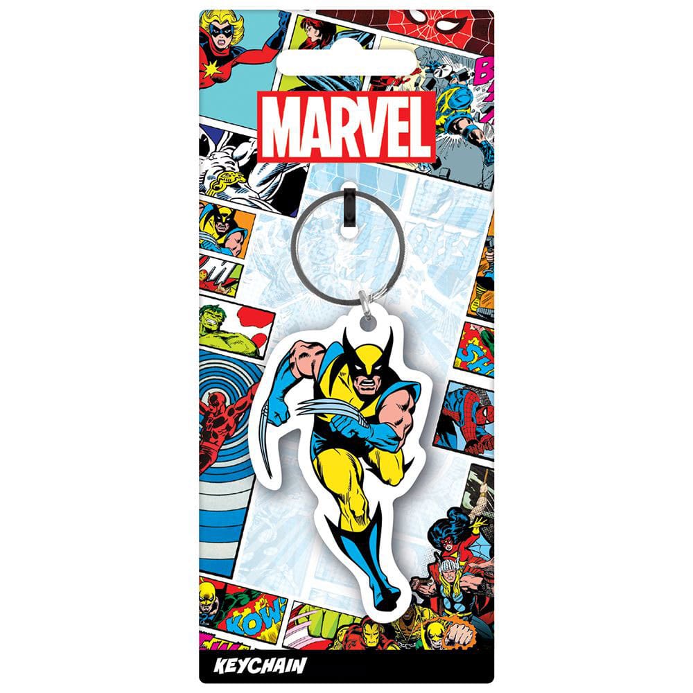 Marvel Comics Gummi-Schlüsselanhänger Wolverine Image