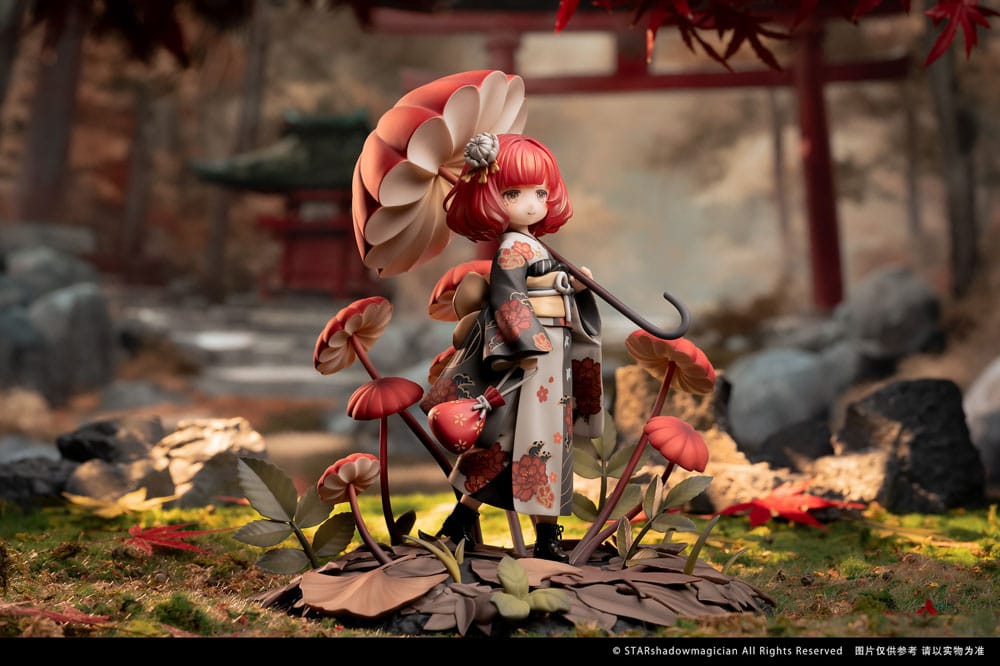 The Mushroom Girls PVC Statue 1/1 No.6 Marasmius Haematocephalus 23 cm Image 11