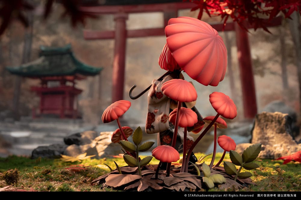 The Mushroom Girls PVC Statue 1/1 No.6 Marasmius Haematocephalus 23 cm Image 15