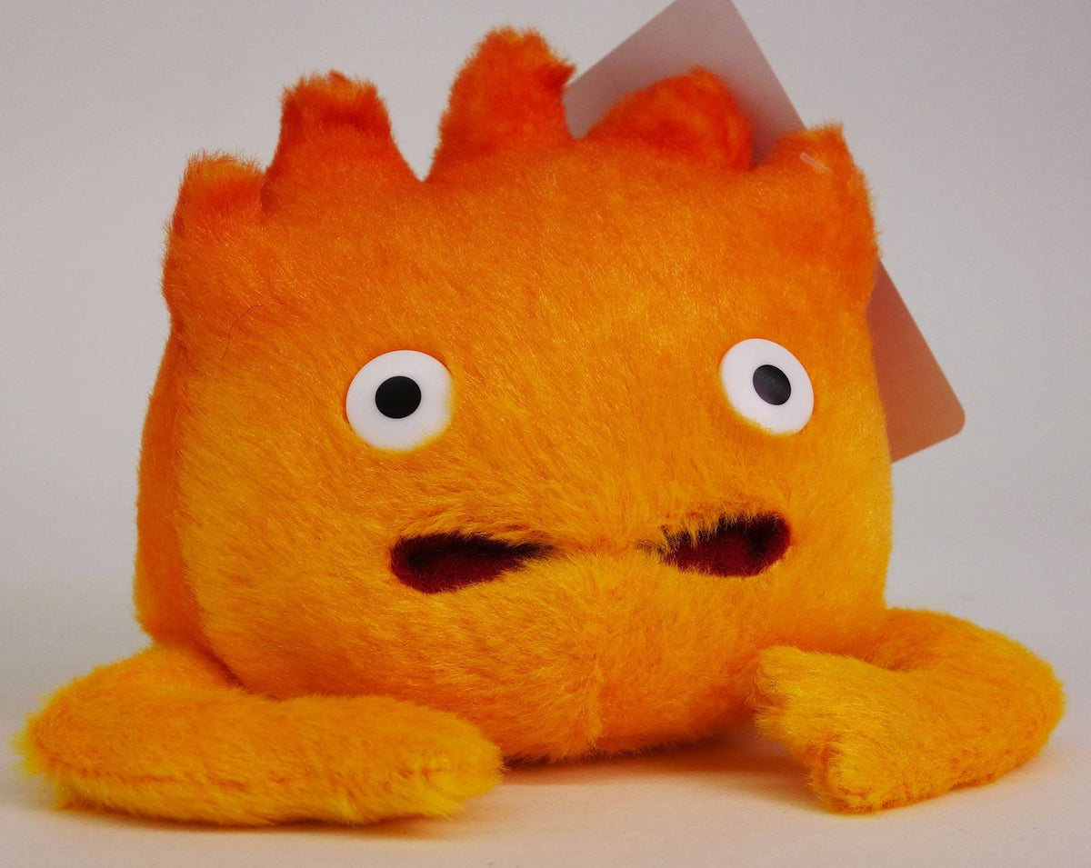 Das wandelnde Schloss Plüschfigur Calcifer 10 cm Image