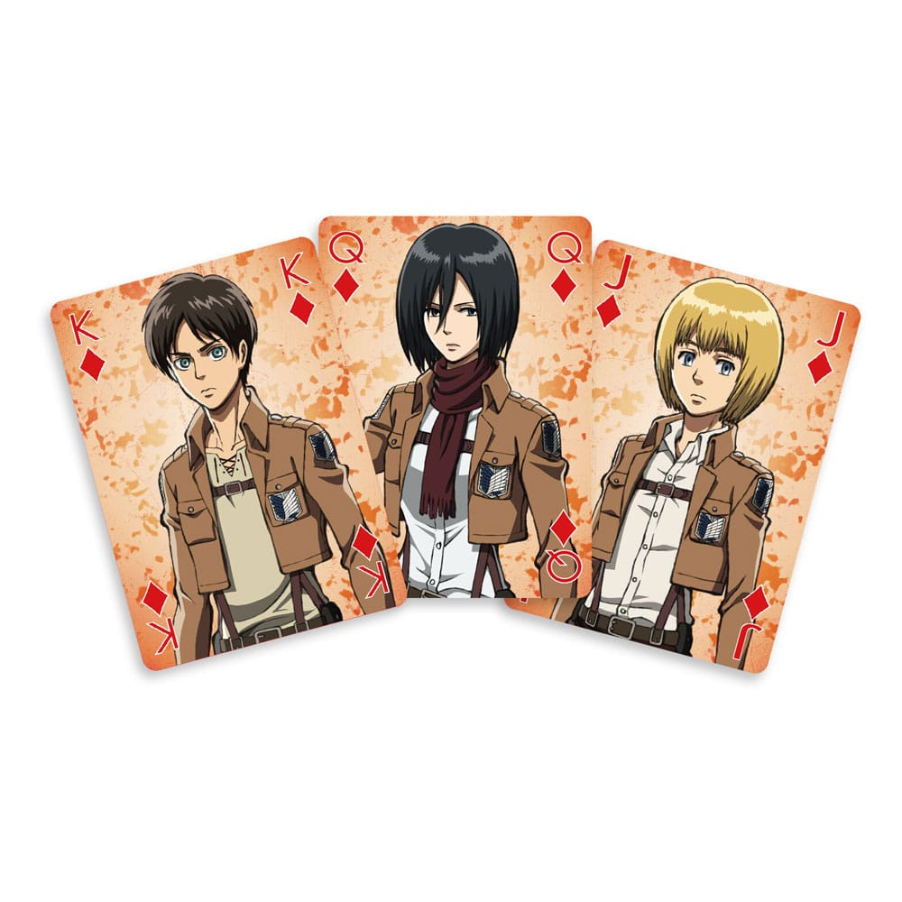 Attack On Titan Spielkarten Image