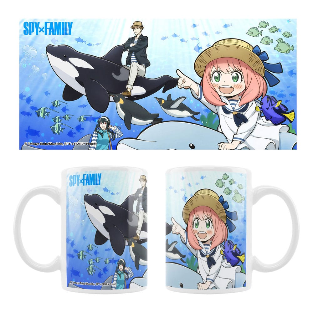 Spy x Family Keramiktasse Sea Animals Image