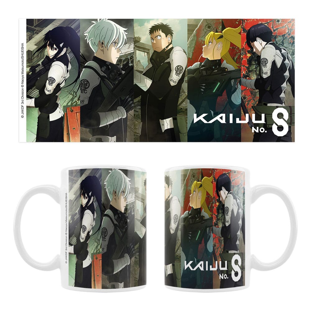 Kaiju No. 8 Keramiktasse Mina, Reno, Kafka, Kikoru, Hoshina Image