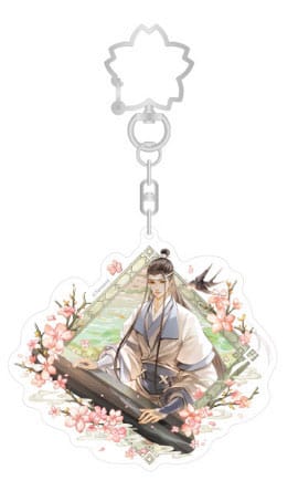 Grandmaster of Demonic Cultivation Spring Season Series Acryl Schlüsselanhänger Lan Wangji 7 cm Image