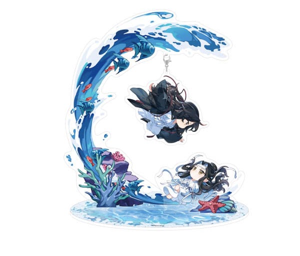 Grandmaster of Demonic Cultivation Acryl Diorama Wei Wuxian & Lan Wangji Zhao Xi Chi Ver. 18 cm Image