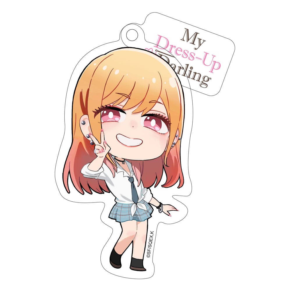 My Dress-Up Darling Acryl Schlüsselanhänger Marin Chibi Style 8 cm Image
