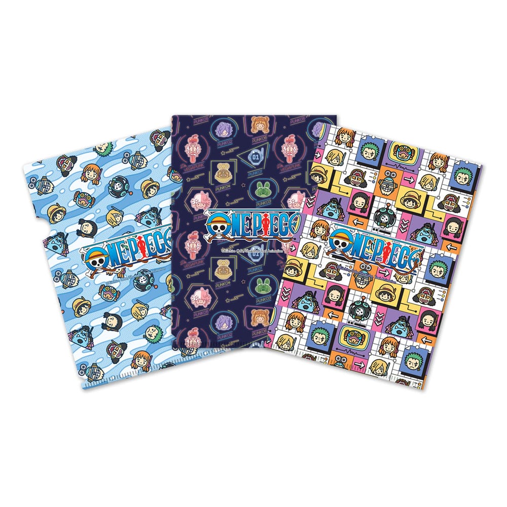 One Piece Klarsichthüllen 3er-Set Egghead Saga Image 2
