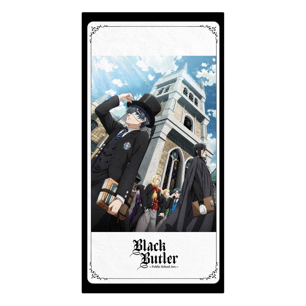 Black Butler: Public School Arc Handtuch Ciel & Sebastian 150 x 75 cm Image