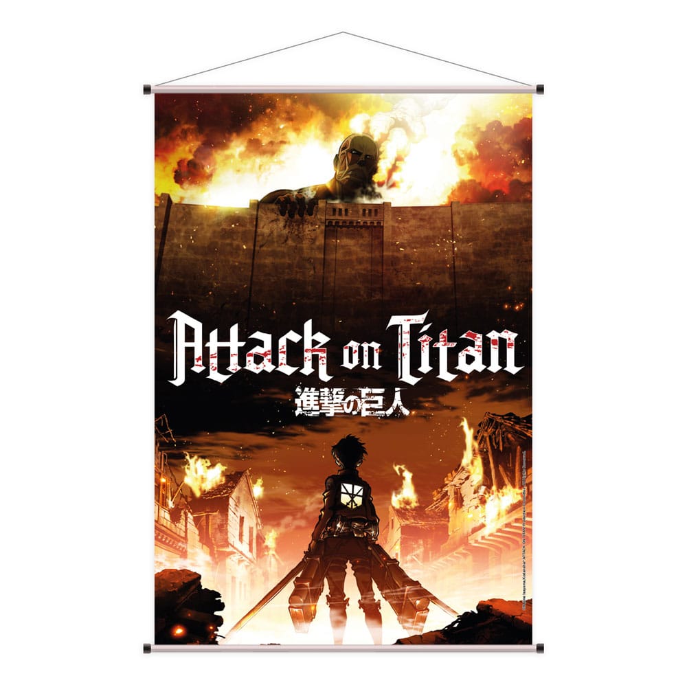 Attack on Titan Wandrolle Colossal Titan 60 x 90 cm Image