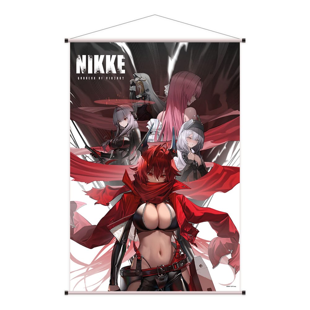 Goddess of Victory: Nikke Wandrolle Red Hood, Snow White, Scarlet, Dorothy & Rapunzel 60 x 90 cm Image