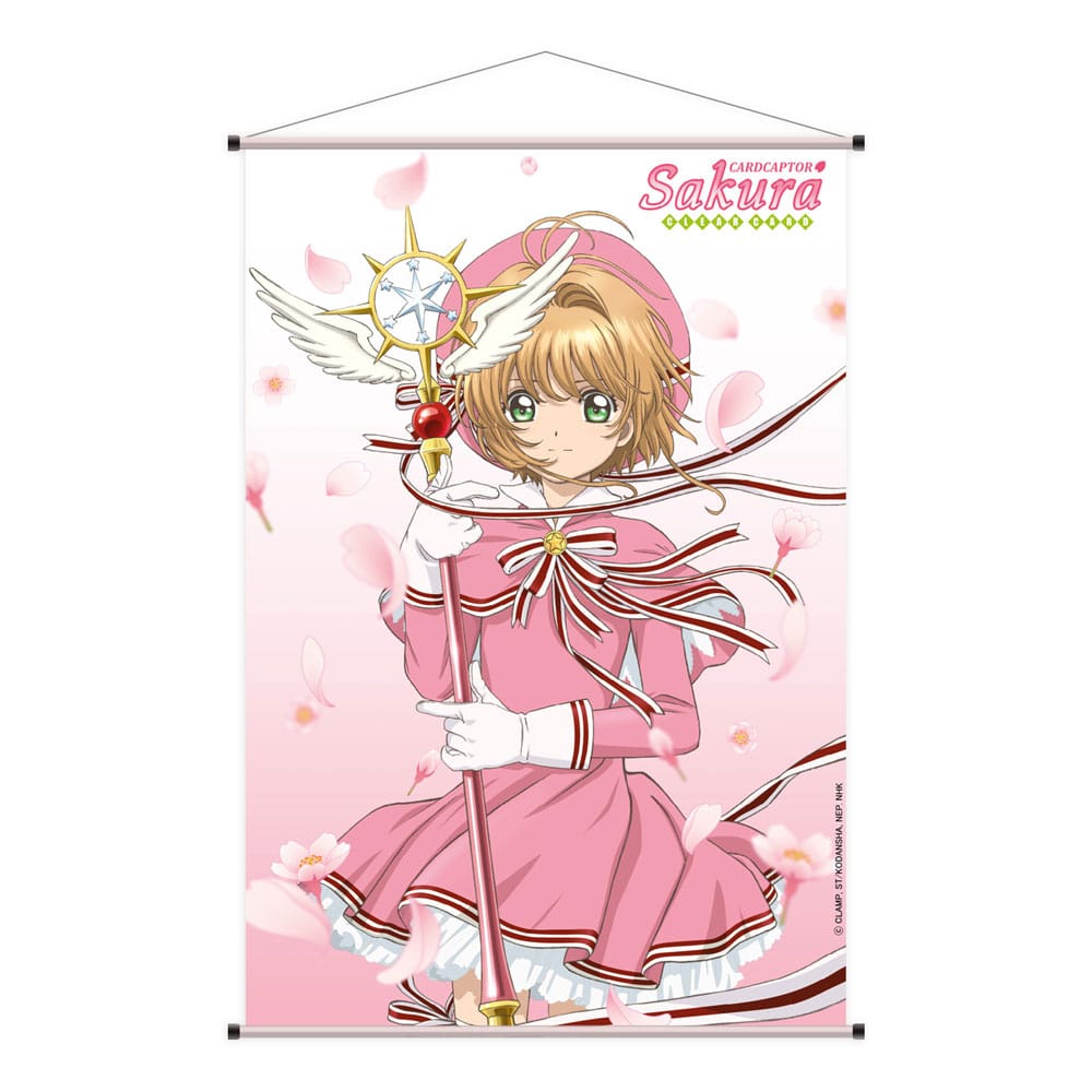 Cardcaptor Sakura Clear Card Wandrolle Sakura Kinomoto Cherry Blossoms 60 x 90 cm Image
