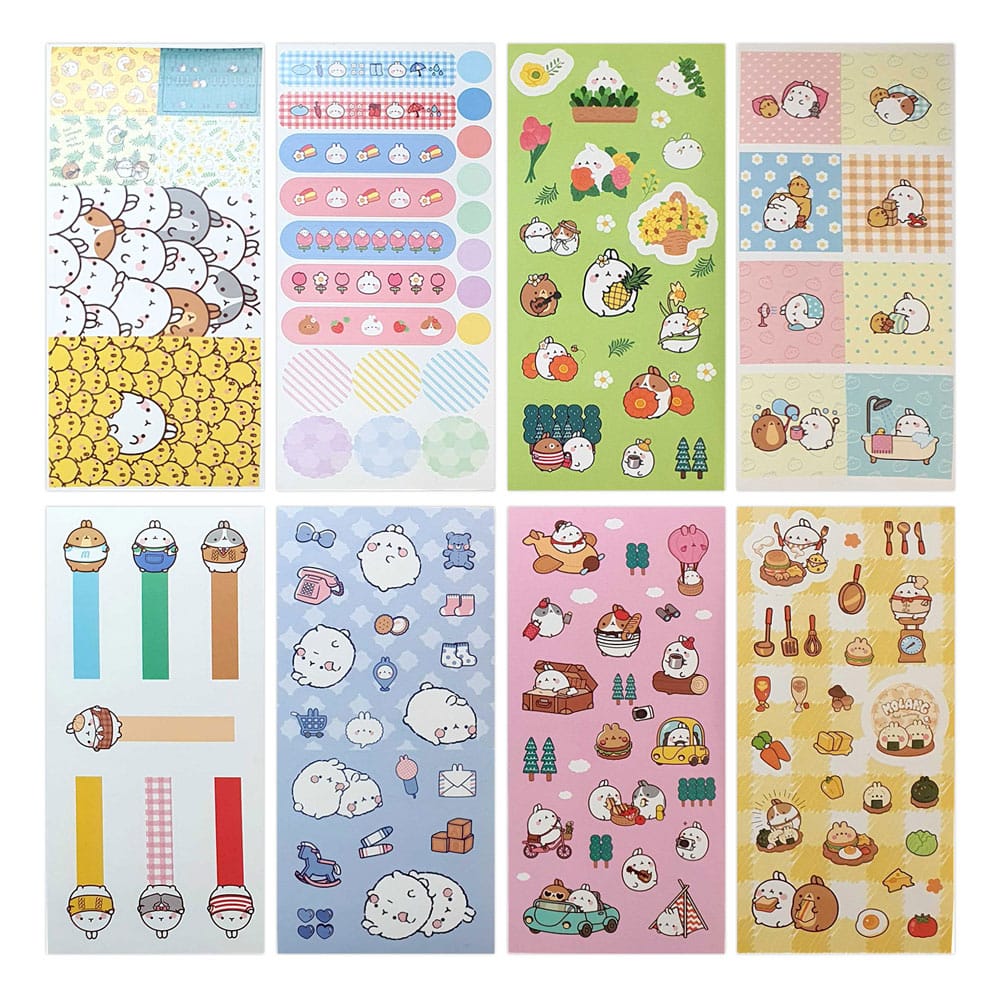 Molang Sticker Pack Happy Days Image 1