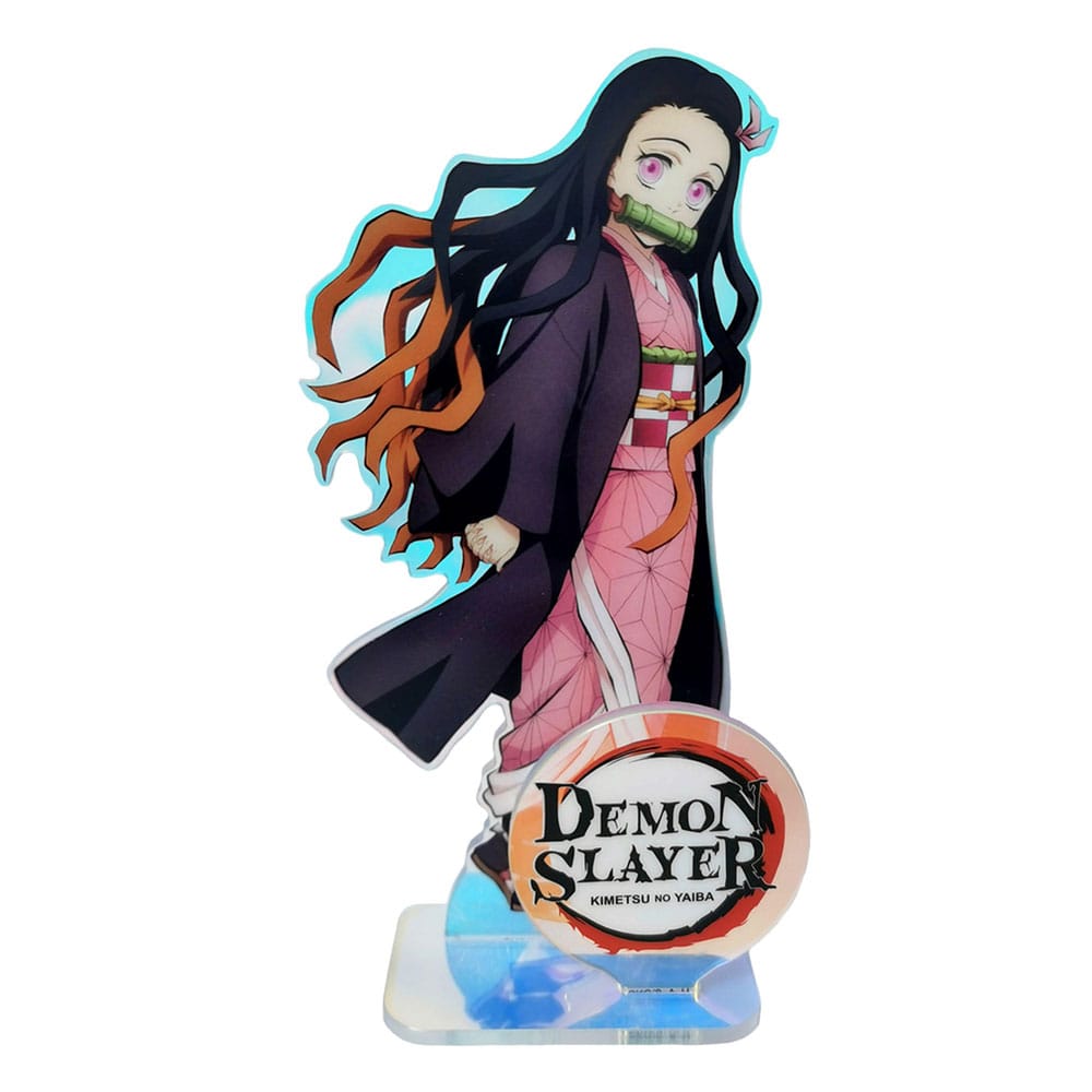 Demon Slayer: Kimetsu no Yaiba Acryl-Aufsteller Nezuko Holographic 14 cm Image
