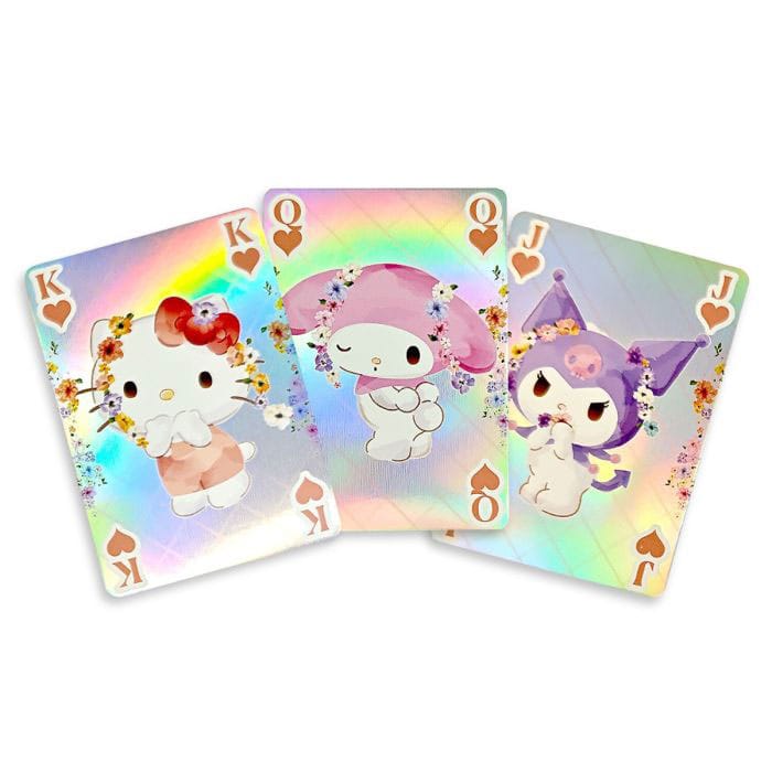Sanrio Spielkarten Hello Kitty & Friends Holographic Image