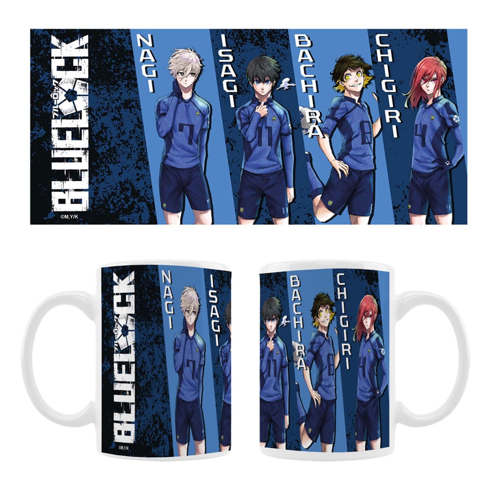 Blue Lock Keramiktasse Nagi, Isagi, Bachira & Chigiri Image
