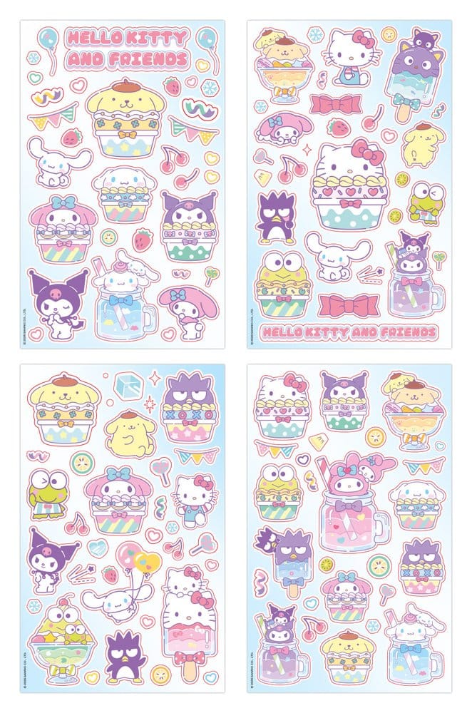 Sanrio Sticker Pack Hello Kitty & Friends 03 Cupcake Image