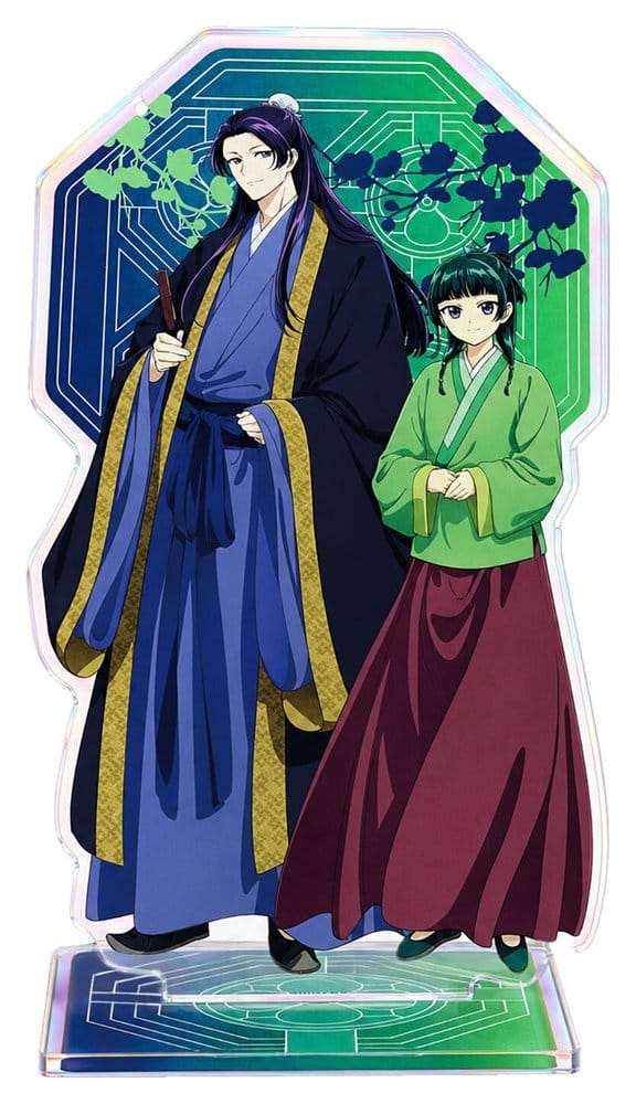 Die Tagebücher der Apothekerin - Holografischer Acryl-Aufsteller - Maomao & Jinshi (Normal Clothes) Image