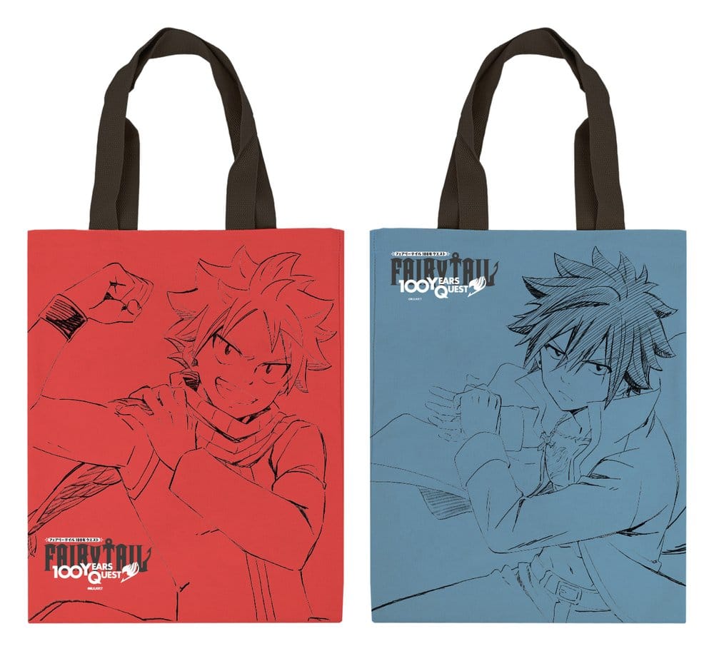 Fairy Tail: 100 Years Quest Tragetasche Natsu & Grey 35 x 43 cm Image