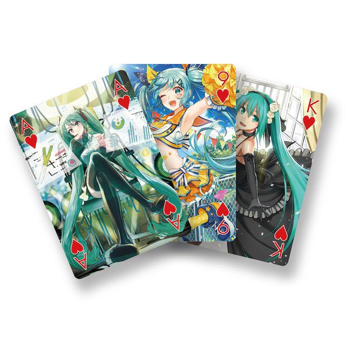 Hatsune Miku Spielkarten Miku Styles Image