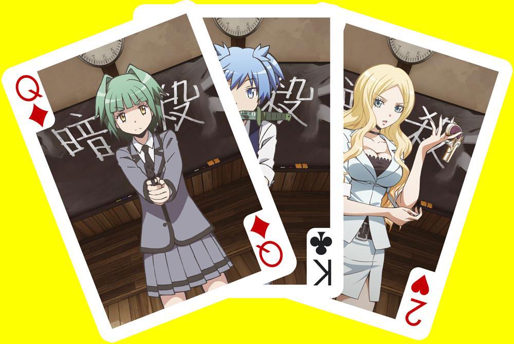 Assassination Classroom Spielkarten Characters Image 2