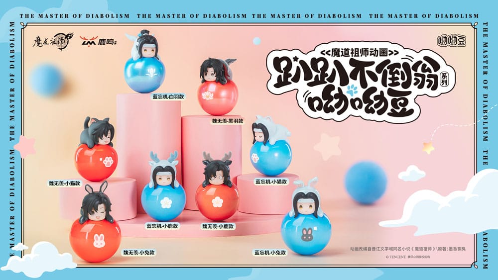 Grandmaster of Demonic Cultivation Yura Yura Mascot Mini-Figuren 5 cm Display (6) Image 6