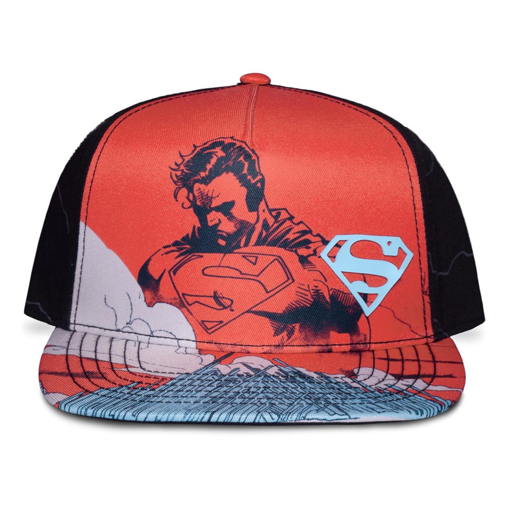 DC Comics Snapback Cap Superman Red Image 1