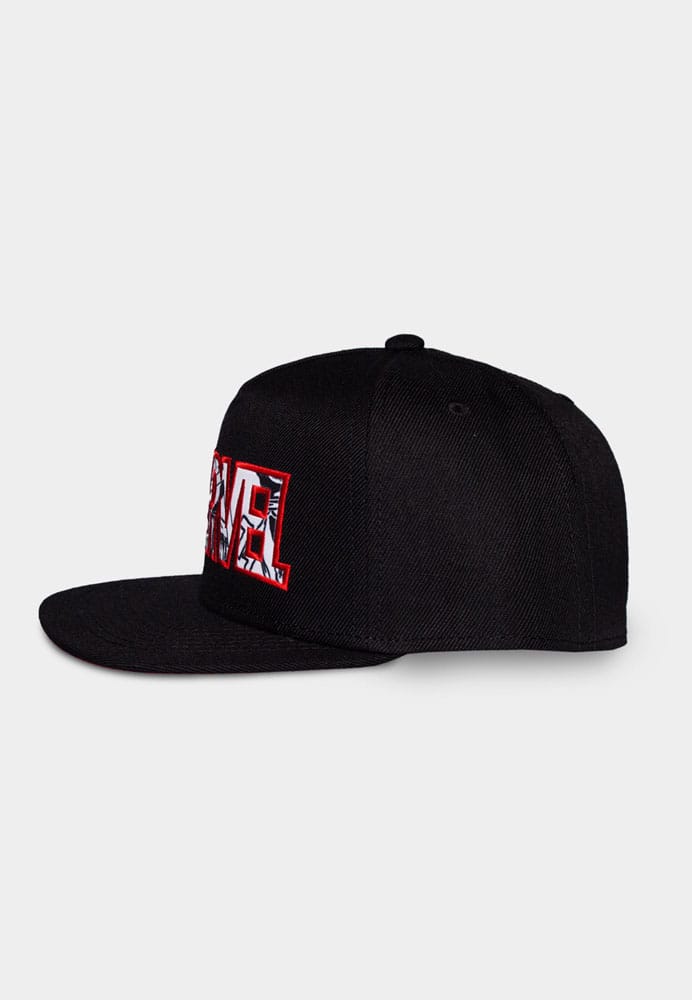 Marvel Snapback Cap Classic Comic Logo Image 5