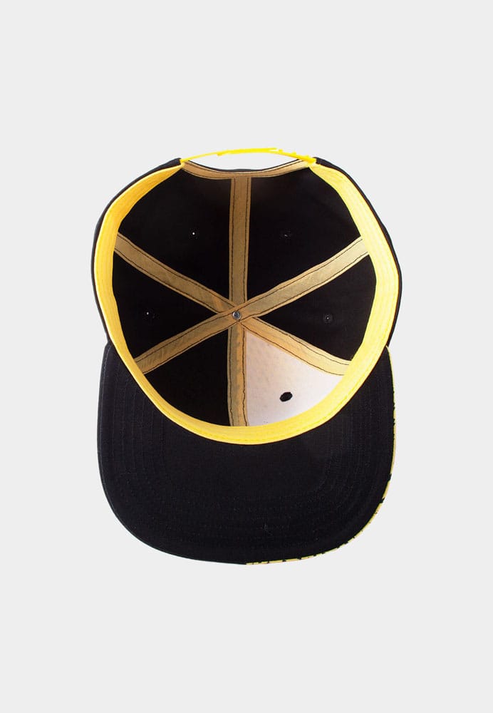 Pokemon Snapback Cap Block Pikachu Image 5