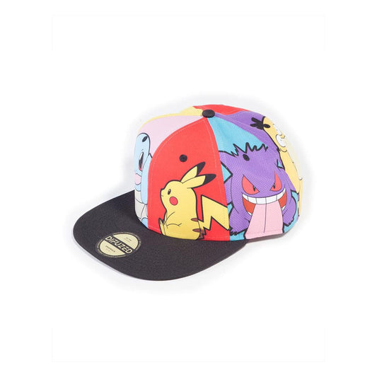Pokémon Snapback Cap Multi Pop Art Image 2