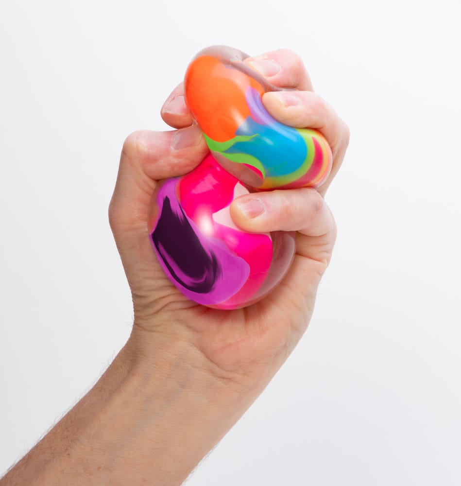 NeeDoh Anti-Stress-Figuren Marbleez Ball 7 cm Display (12) Image 5