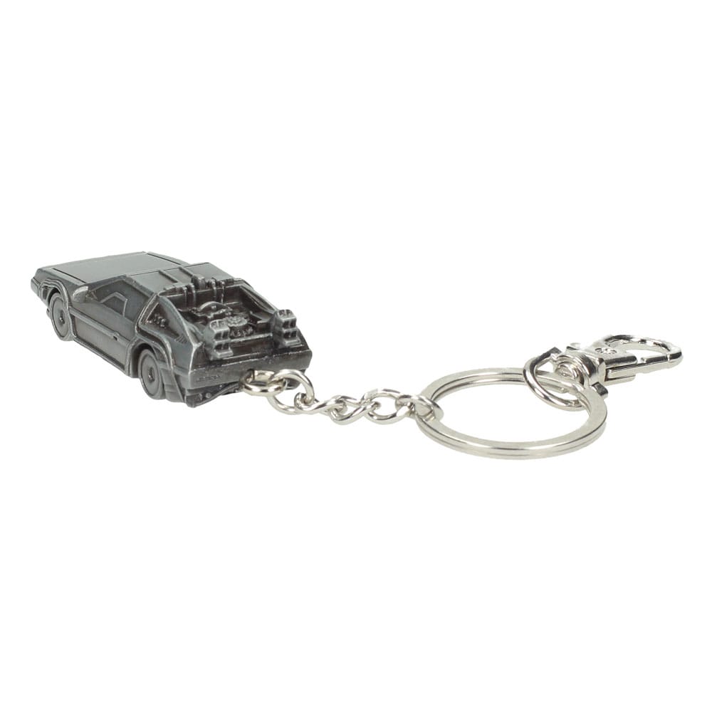 Zurück in die Zukunft Metall-Schlüsselanhänger DeLorean 7 cm Image 3