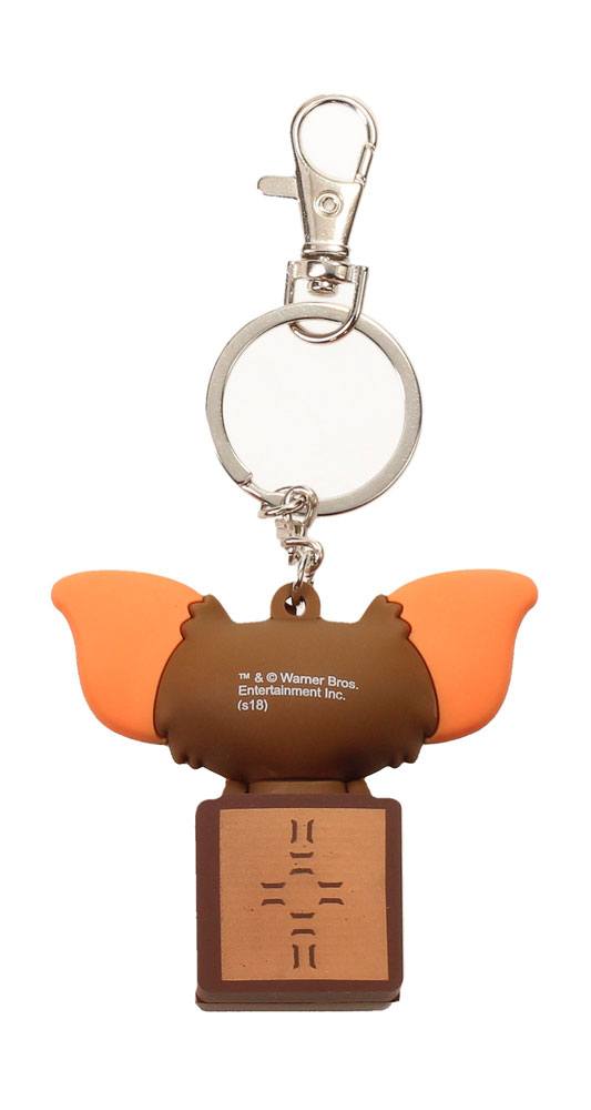 Gremlins Pokis Gummi-Schlüsselanhänger Gizmo in a Box 6 cm Image 2