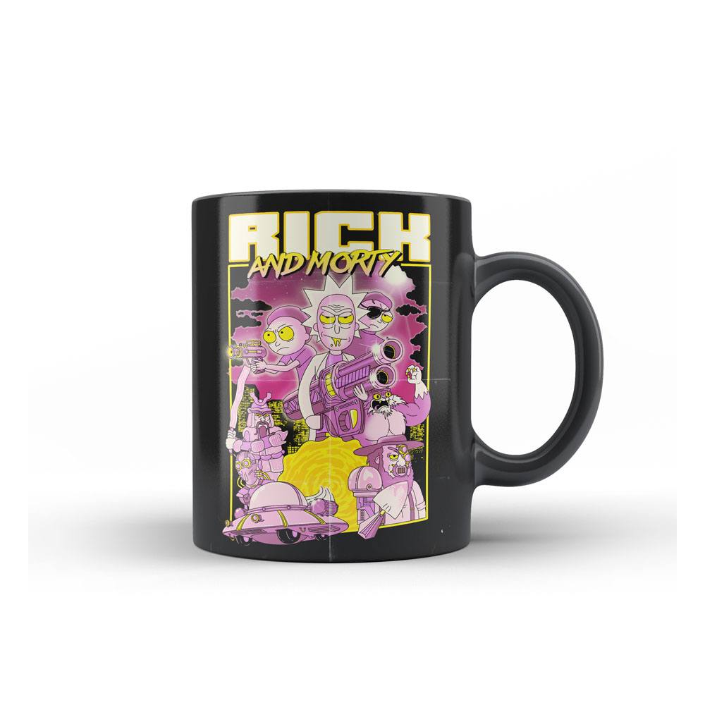 Rick & Morty Tasse Retro Poster Image 2