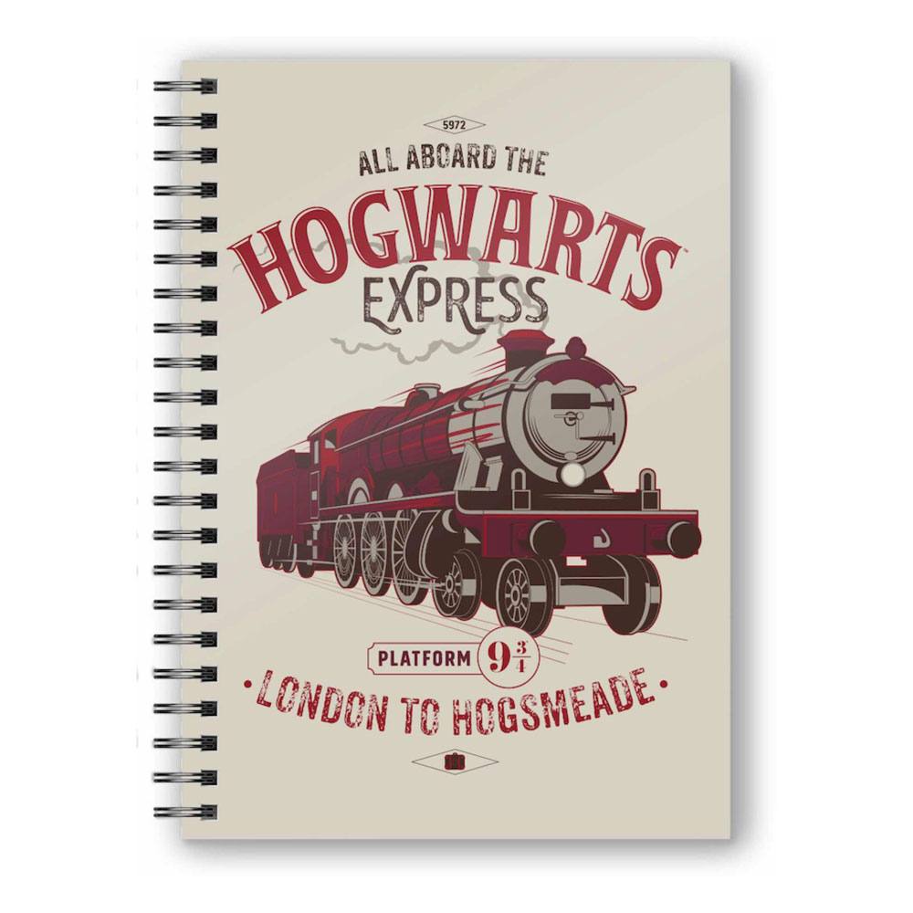 Harry Potter Notizbuch mit 3D-Effekt All Aboard the Hogwarts Express Image
