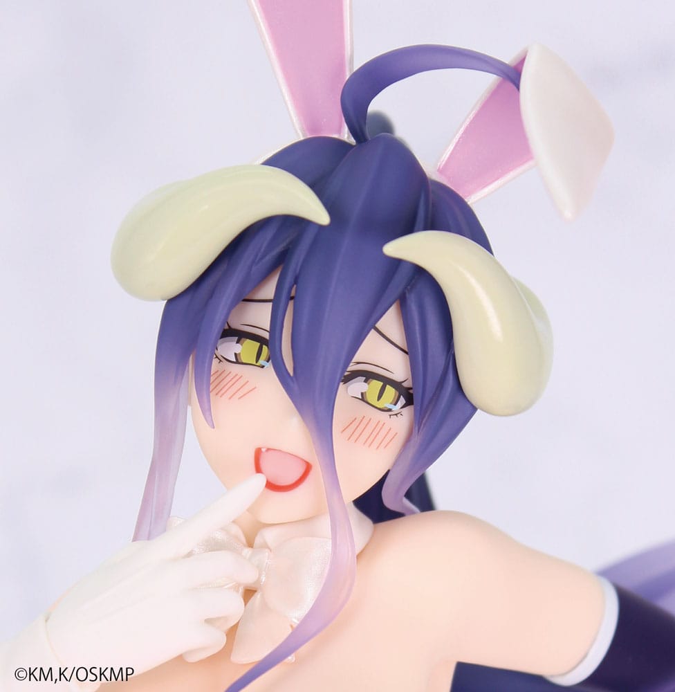 Overlord One-Seventh Carat PVC Statue 1/7 Albedo Bunny white Ver. 19 cm Image 3