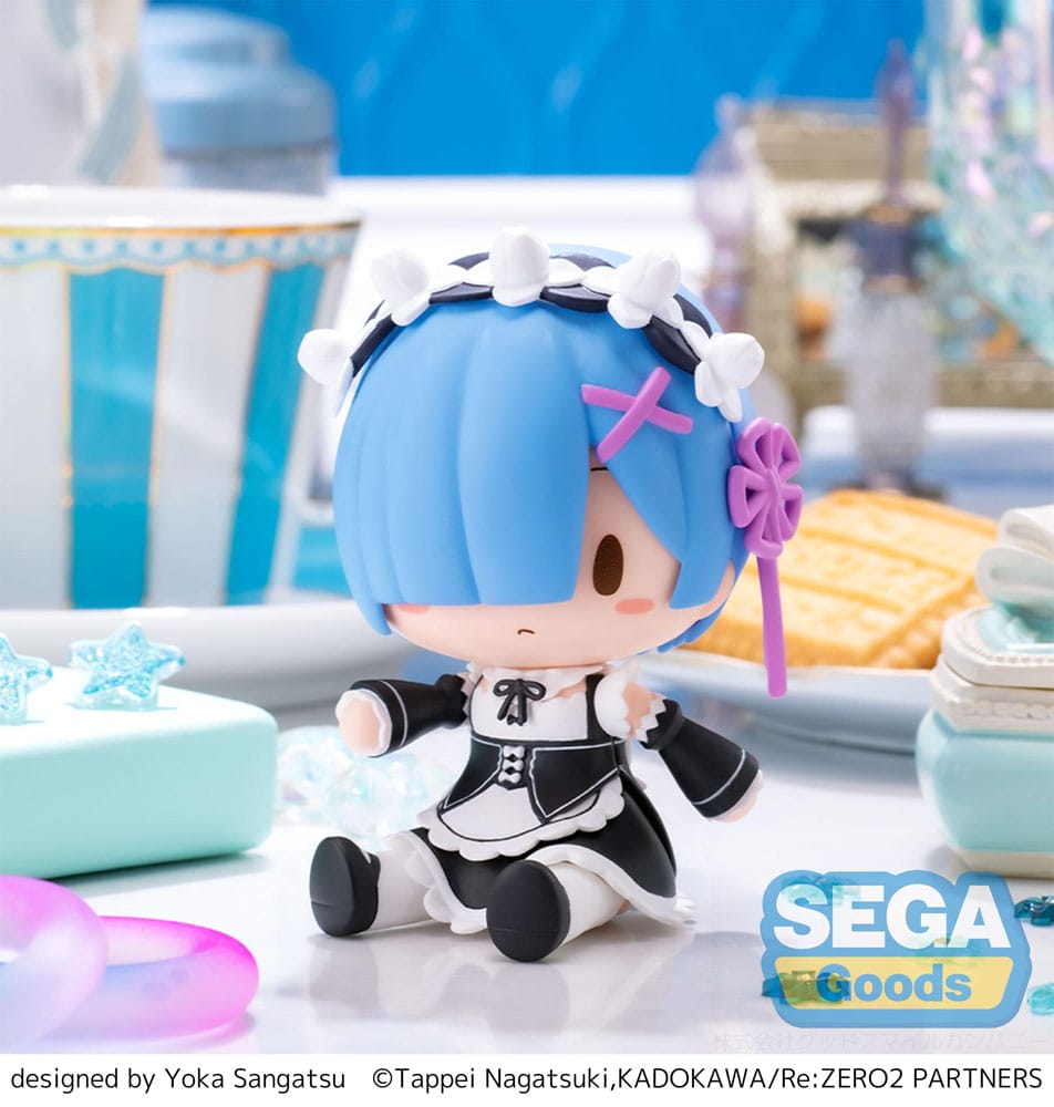 Re:Zero Starting Life in Another World Fuwa Petit Chibi Figur Rem 8 cm Image 10