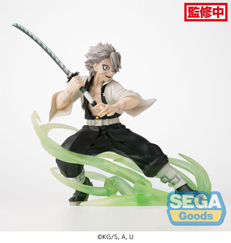 Demon Slayer: Kimetsu no Yaiba Xross Link Anime PVC Statue Sanemi Shinazugawa Hashira Training Arc 12 cm Image 9