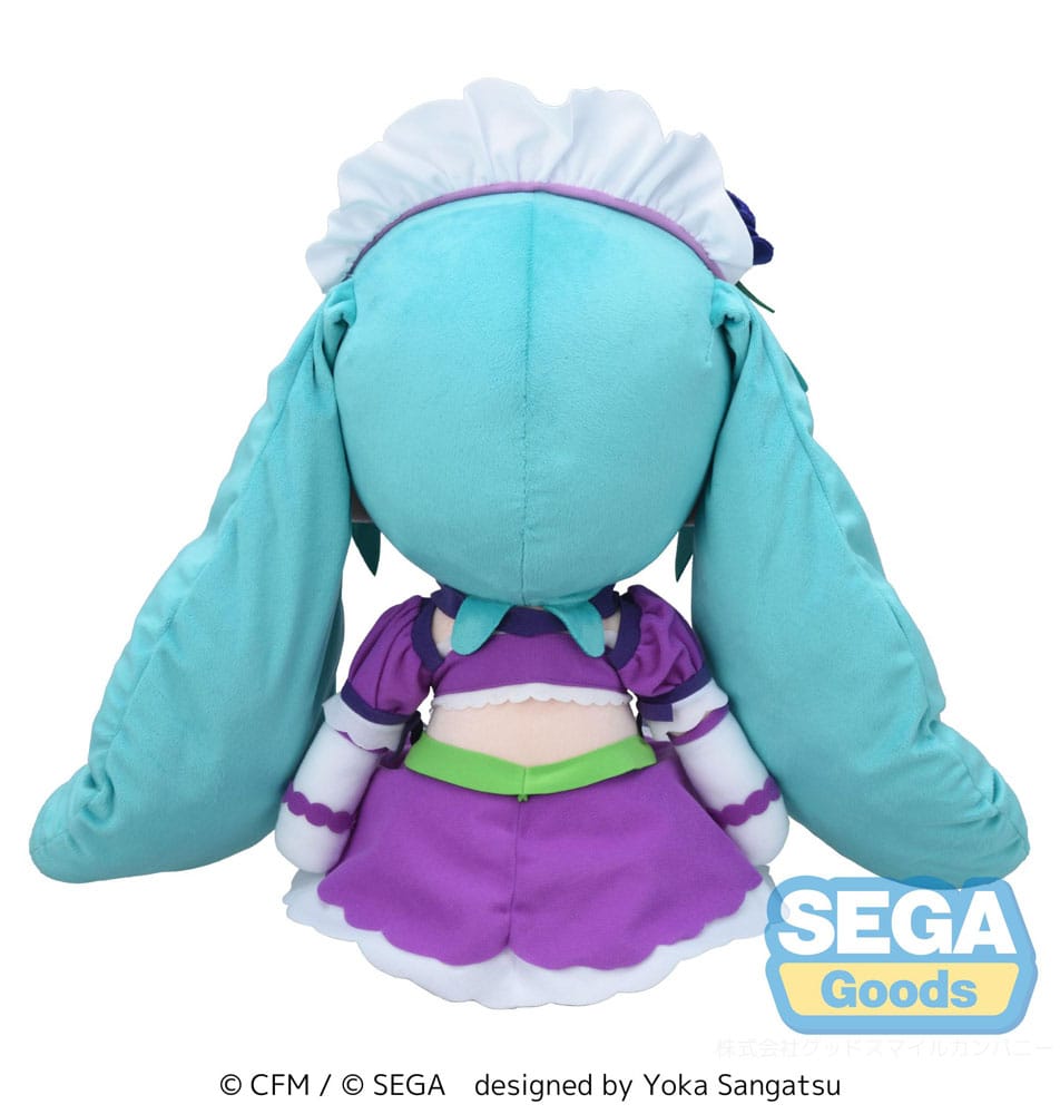 Character Vocal Series 01: Hatsune Miku Fuwa Petit Plüschfigur Hatsune Miku x Love and Berry Dress Up and Dance! Sparkly Purple 40 cm Image 4