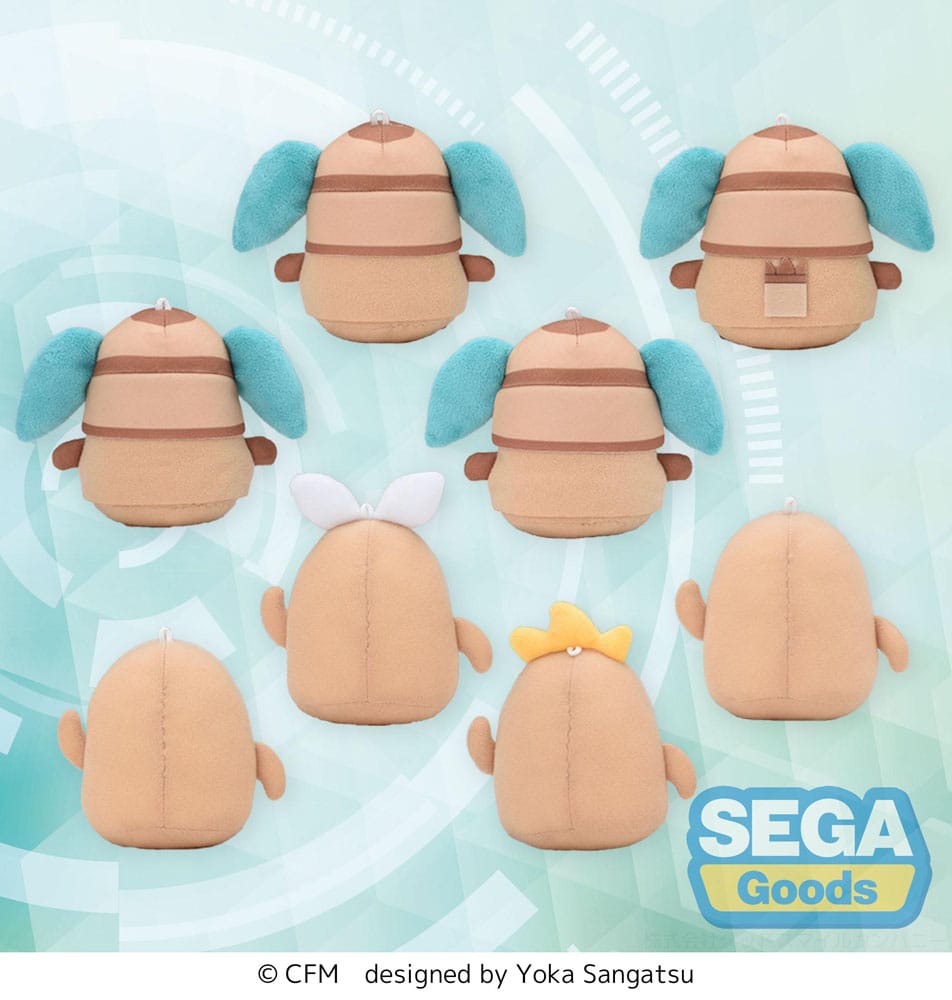 Piapro Characters Hatsune Miku Series fuwa petit Plüsch-Schlüsselanhänger Haniwa 10 cm Blind Box Sortiment (8) Image 4