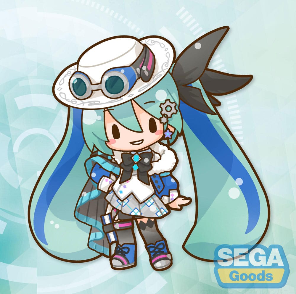 Character Vocal Series 01: Hatsune Miku Fuwa Petit Plüschfigur Hatsune Miku Miku with you 2025 LL 45 cm Image