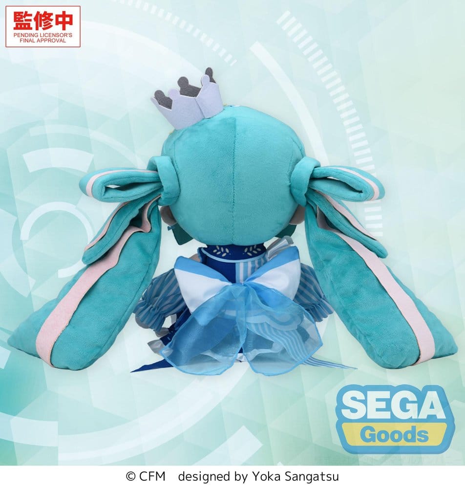 Character Vocal Series 01: Hatsune Miku Fuwa Petit Plüschfigur Hatsune Miku LAWSON 50th Anniversary Special LIVE L 30 cm Image 4