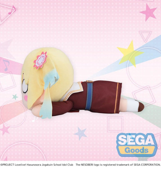 Love Live! Nesoberi (Lay-Down) Plüschfigur Osawa Rurino - Winter Uniform (M) 16 cm Image 2