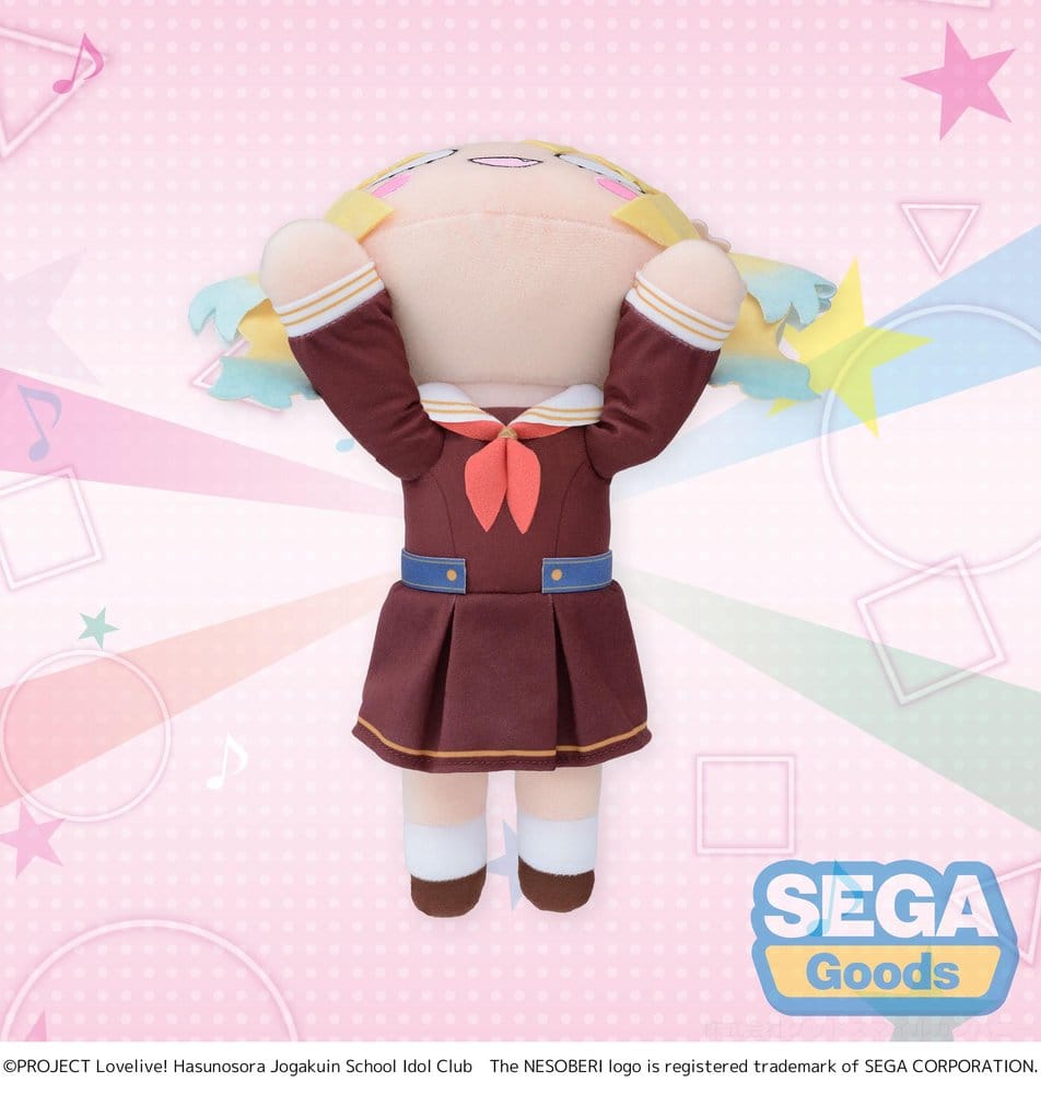 Love Live! Nesoberi (Lay-Down) Plüschfigur Osawa Rurino - Winter Uniform (M) 16 cm Image 4