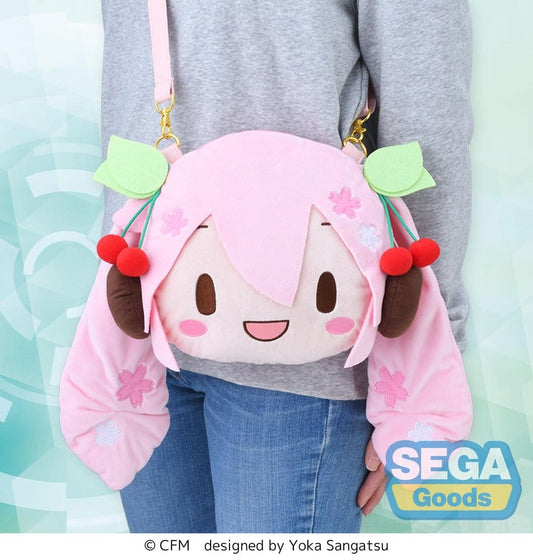 Character Vocal Series 01: Hatsune Miku fuwa petit Umhängetasche Sakura Miku Face (M) Image 2