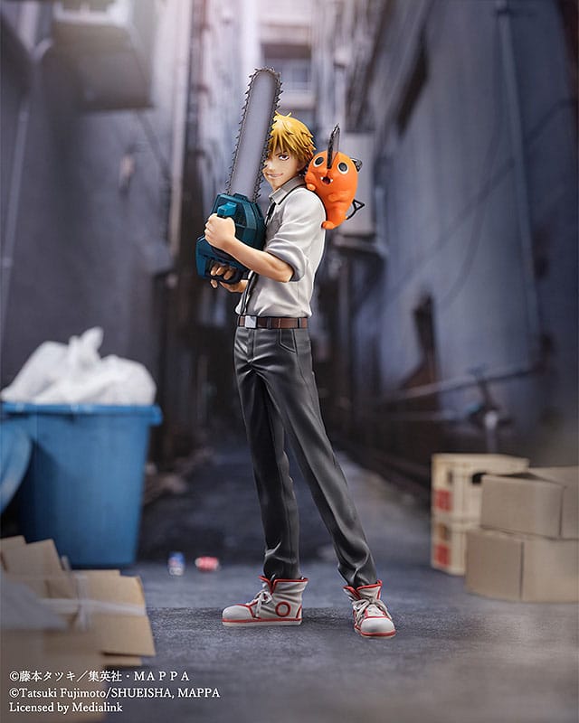 Chainsaw Man S-Fire PVC Statue 1/7 Denji & Pochita 24 cm Image 10