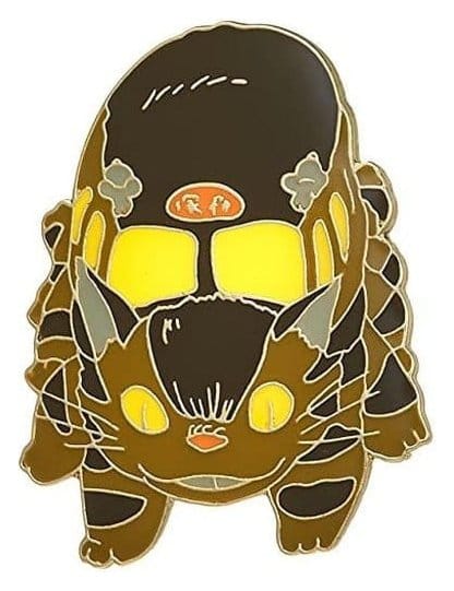Mein Nachbar Totoro Anstecker Catbus Running Image